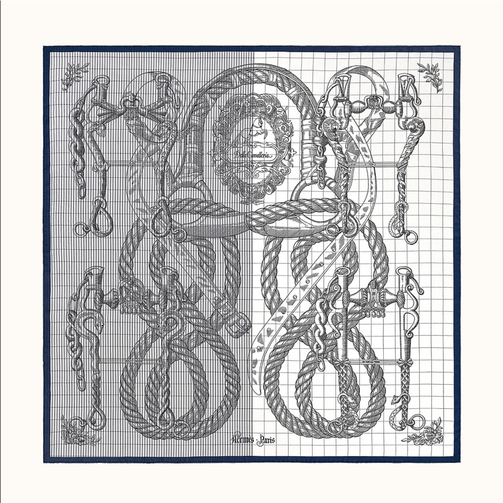 Hermes Scarf: Della Cavalleria Finesse scarf 90